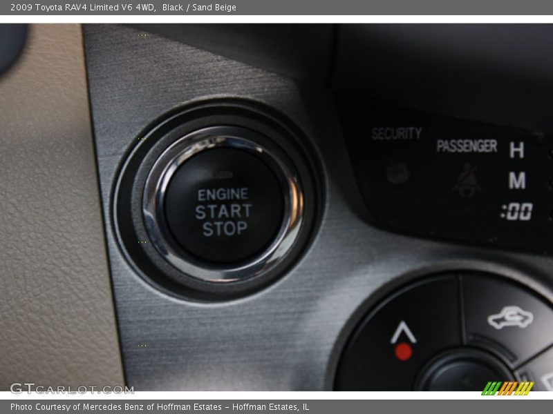 Black / Sand Beige 2009 Toyota RAV4 Limited V6 4WD