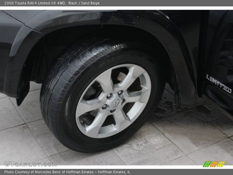 Black / Sand Beige 2009 Toyota RAV4 Limited V6 4WD