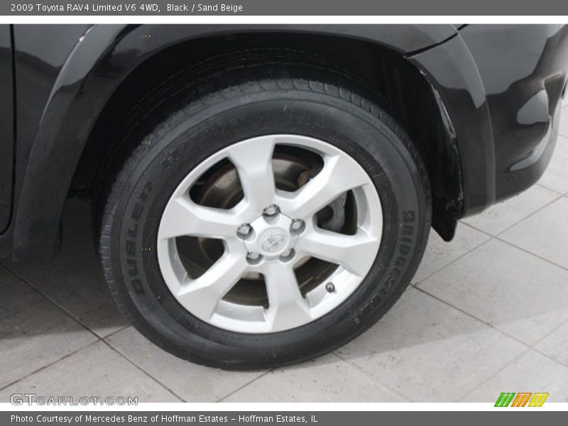 Black / Sand Beige 2009 Toyota RAV4 Limited V6 4WD