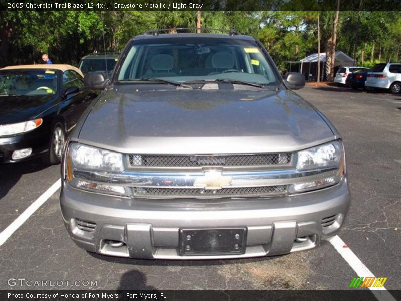 Graystone Metallic / Light Gray 2005 Chevrolet TrailBlazer LS 4x4
