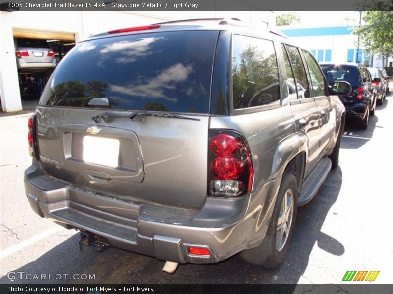 Graystone Metallic / Light Gray 2005 Chevrolet TrailBlazer LS 4x4