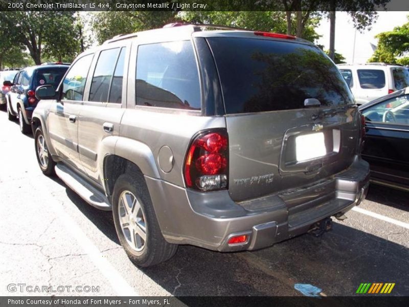 Graystone Metallic / Light Gray 2005 Chevrolet TrailBlazer LS 4x4