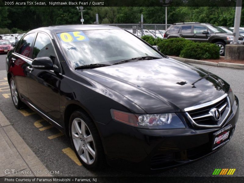Nighthawk Black Pearl / Quartz 2005 Acura TSX Sedan