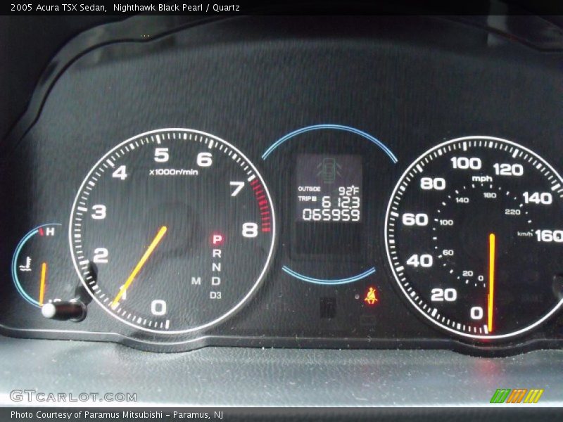 Nighthawk Black Pearl / Quartz 2005 Acura TSX Sedan