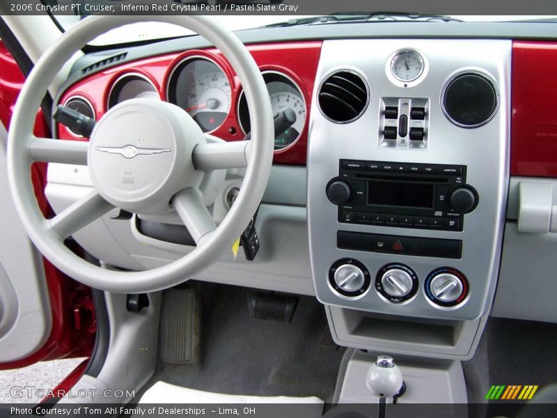 Inferno Red Crystal Pearl / Pastel Slate Gray 2006 Chrysler PT Cruiser