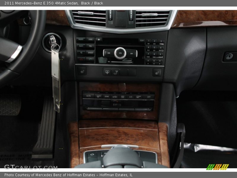 Black / Black 2011 Mercedes-Benz E 350 4Matic Sedan