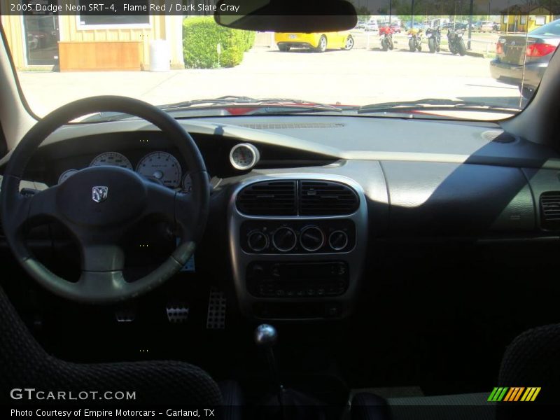Flame Red / Dark Slate Gray 2005 Dodge Neon SRT-4