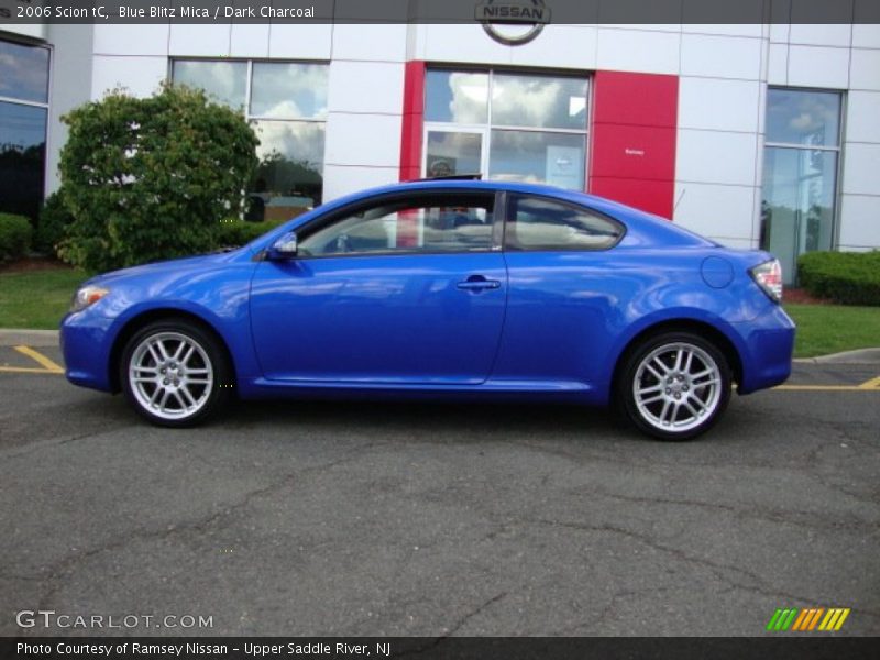 Blue Blitz Mica / Dark Charcoal 2006 Scion tC