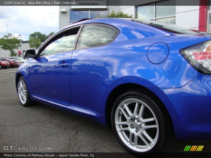 Blue Blitz Mica / Dark Charcoal 2006 Scion tC