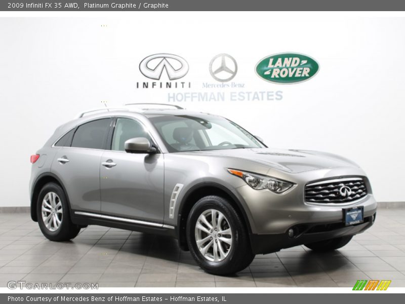 Platinum Graphite / Graphite 2009 Infiniti FX 35 AWD