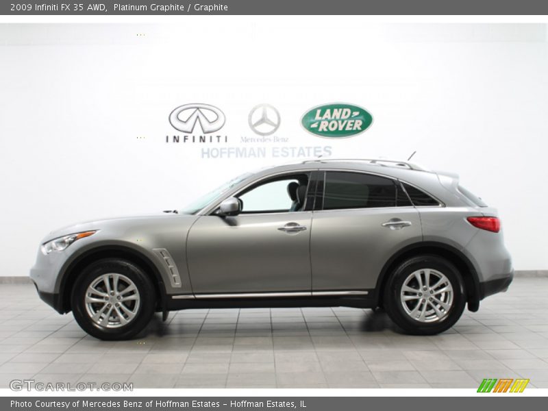 Platinum Graphite / Graphite 2009 Infiniti FX 35 AWD