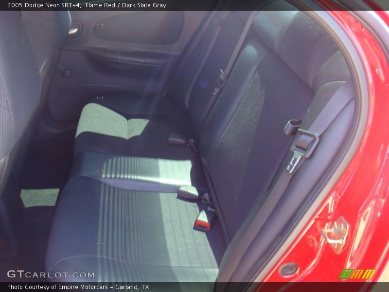 Flame Red / Dark Slate Gray 2005 Dodge Neon SRT-4