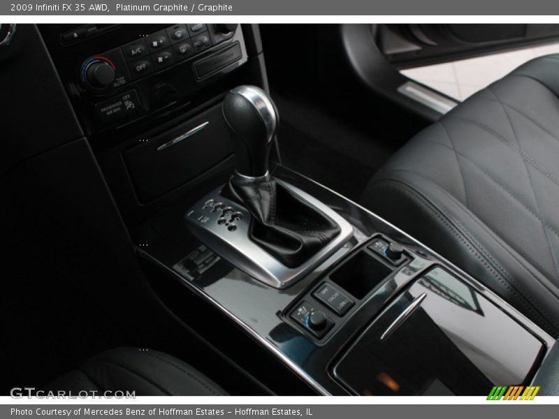 Platinum Graphite / Graphite 2009 Infiniti FX 35 AWD