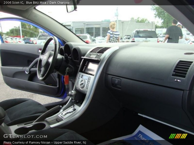 Blue Blitz Mica / Dark Charcoal 2006 Scion tC