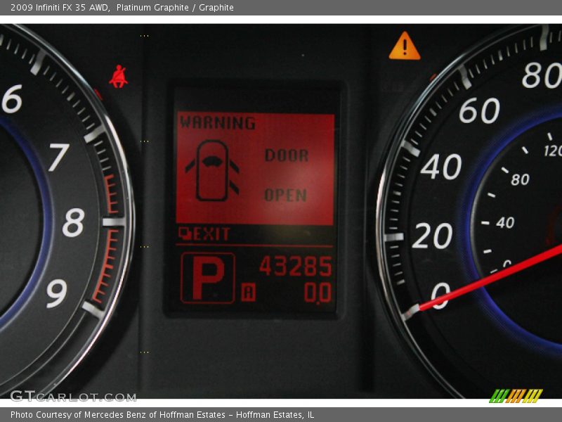 Platinum Graphite / Graphite 2009 Infiniti FX 35 AWD