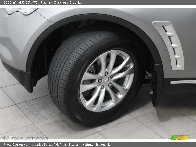 Platinum Graphite / Graphite 2009 Infiniti FX 35 AWD