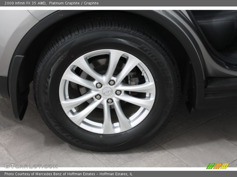 Platinum Graphite / Graphite 2009 Infiniti FX 35 AWD