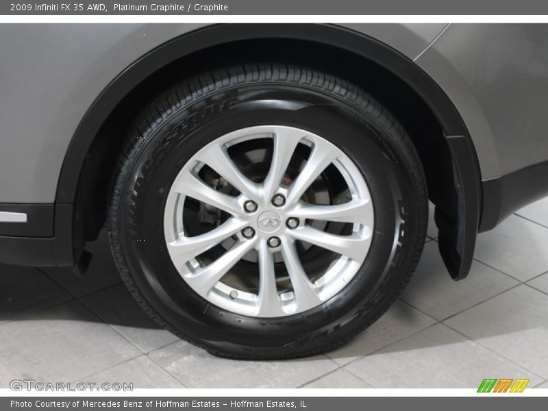 Platinum Graphite / Graphite 2009 Infiniti FX 35 AWD