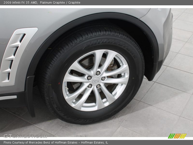 Platinum Graphite / Graphite 2009 Infiniti FX 35 AWD
