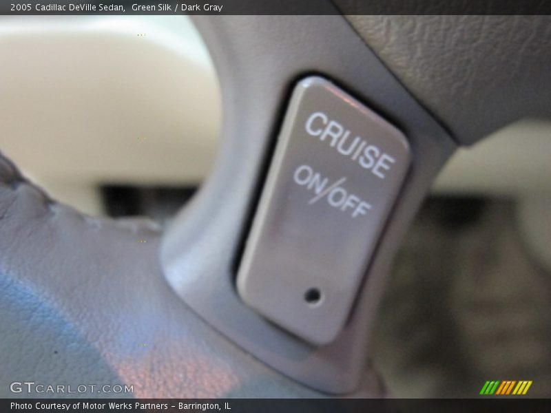 Green Silk / Dark Gray 2005 Cadillac DeVille Sedan