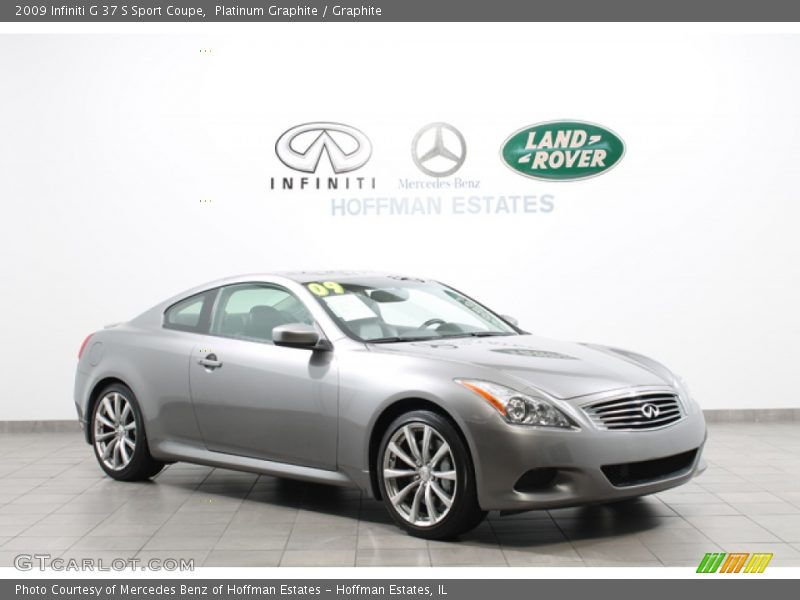 Platinum Graphite / Graphite 2009 Infiniti G 37 S Sport Coupe