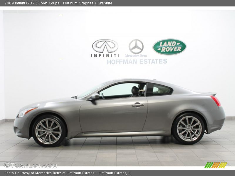 Platinum Graphite / Graphite 2009 Infiniti G 37 S Sport Coupe