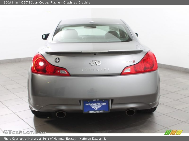 Platinum Graphite / Graphite 2009 Infiniti G 37 S Sport Coupe
