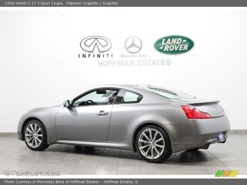 Platinum Graphite / Graphite 2009 Infiniti G 37 S Sport Coupe