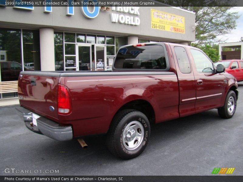 Dark Toreador Red Metallic / Medium Graphite 1999 Ford F150 XLT Extended Cab