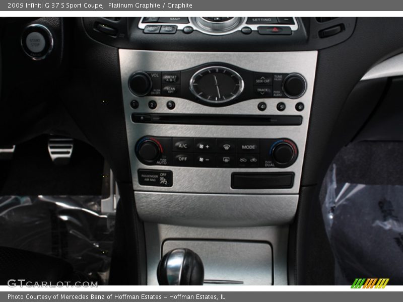 Platinum Graphite / Graphite 2009 Infiniti G 37 S Sport Coupe