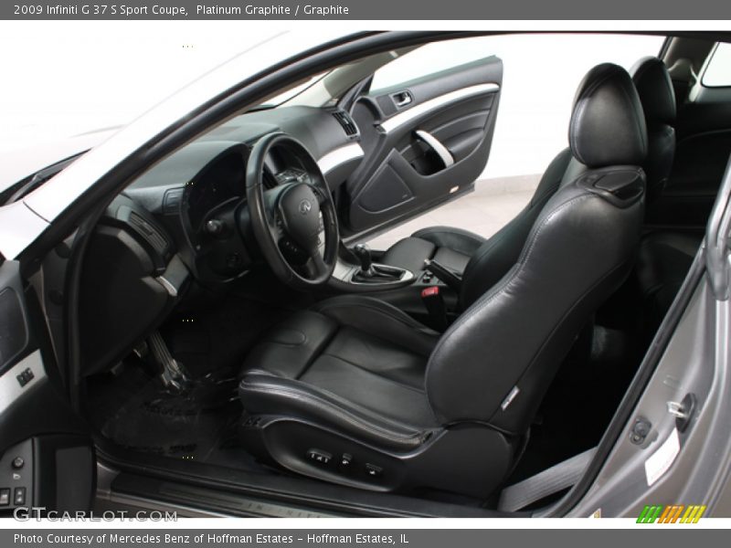 Platinum Graphite / Graphite 2009 Infiniti G 37 S Sport Coupe