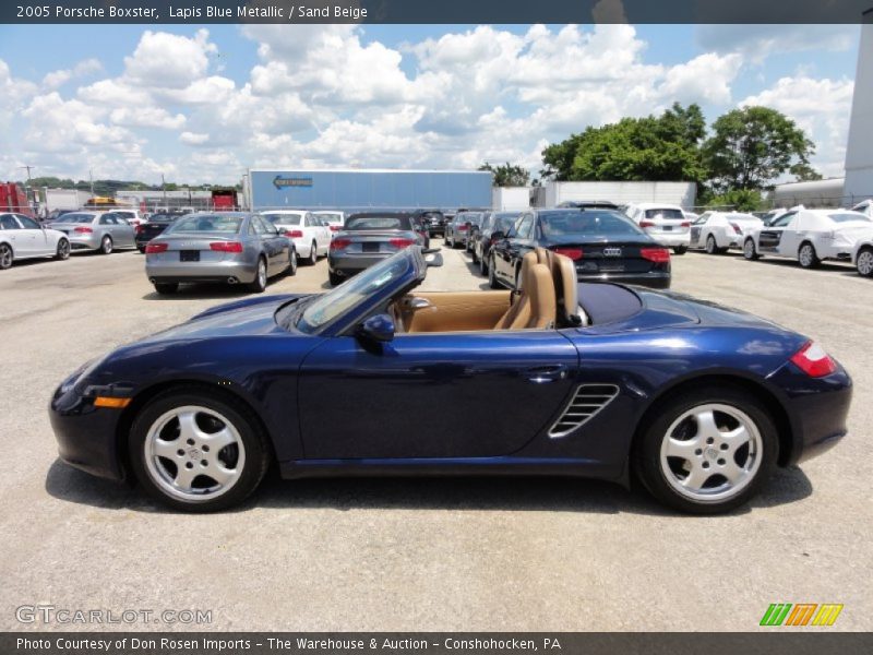  2005 Boxster  Lapis Blue Metallic