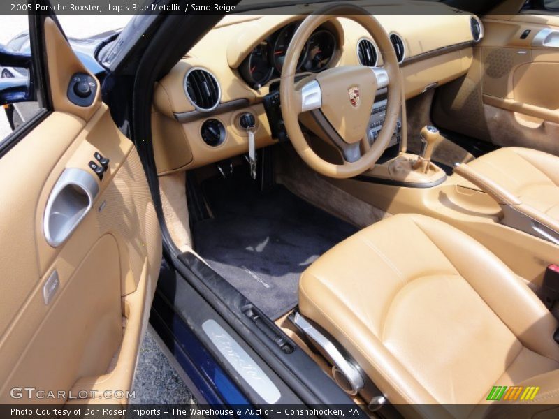  2005 Boxster  Sand Beige Interior