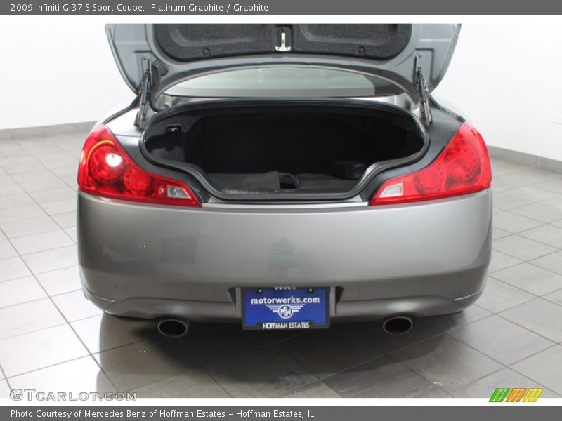 Platinum Graphite / Graphite 2009 Infiniti G 37 S Sport Coupe