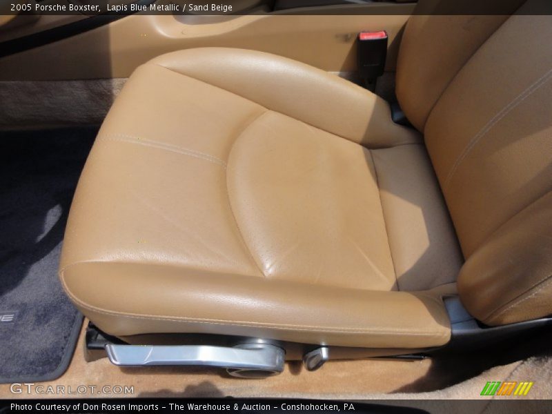 Front Seat of 2005 Boxster 