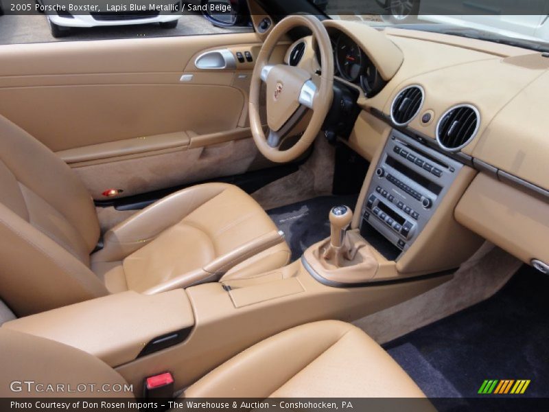 Dashboard of 2005 Boxster 