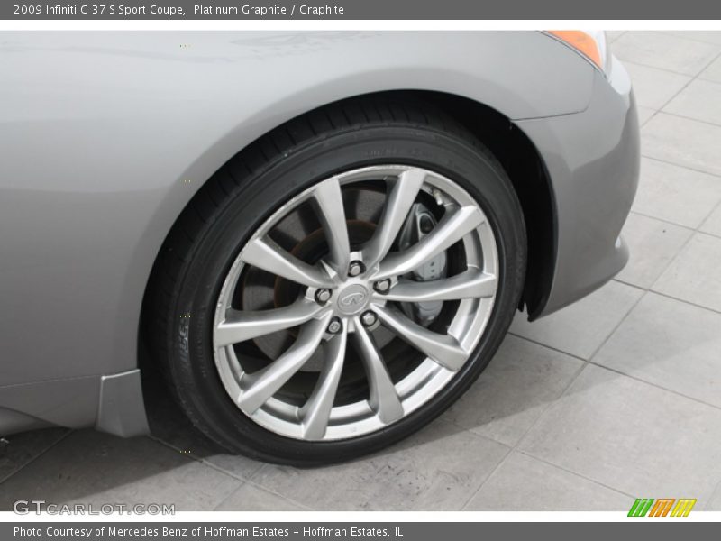 Platinum Graphite / Graphite 2009 Infiniti G 37 S Sport Coupe