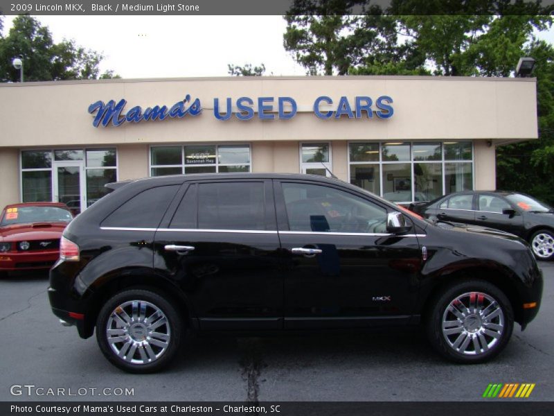 Black / Medium Light Stone 2009 Lincoln MKX