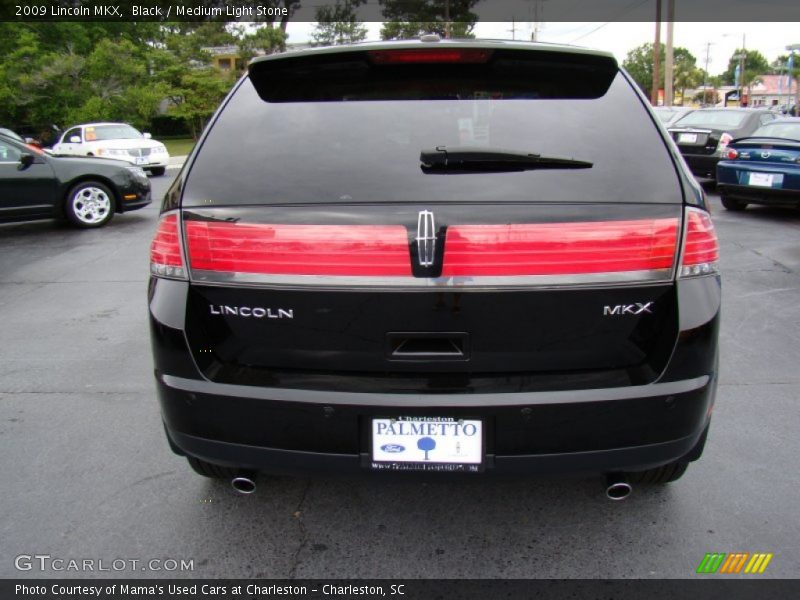 Black / Medium Light Stone 2009 Lincoln MKX