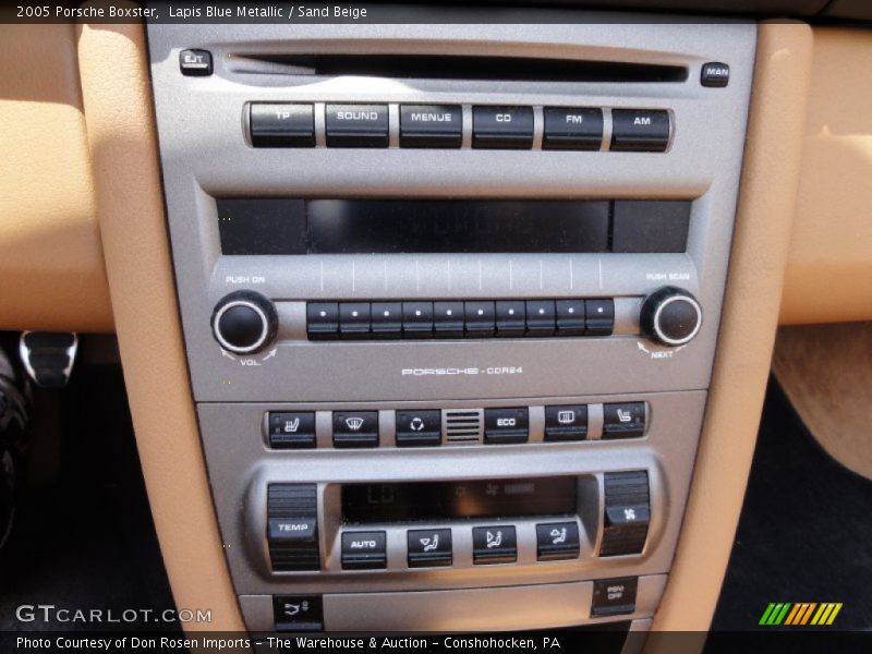 Controls of 2005 Boxster 