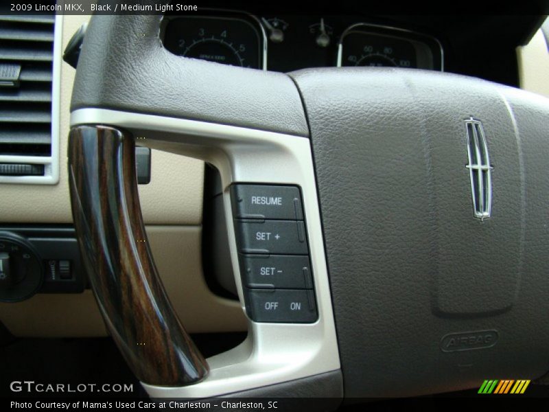 Black / Medium Light Stone 2009 Lincoln MKX
