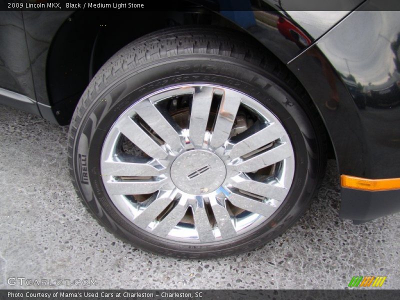 Black / Medium Light Stone 2009 Lincoln MKX