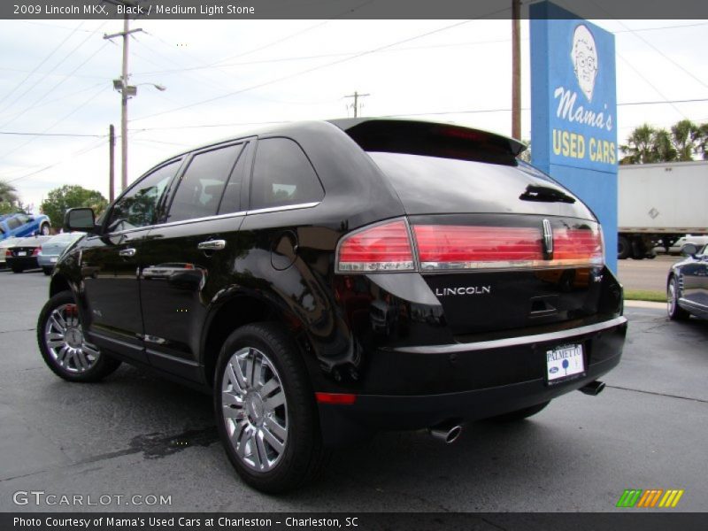 Black / Medium Light Stone 2009 Lincoln MKX