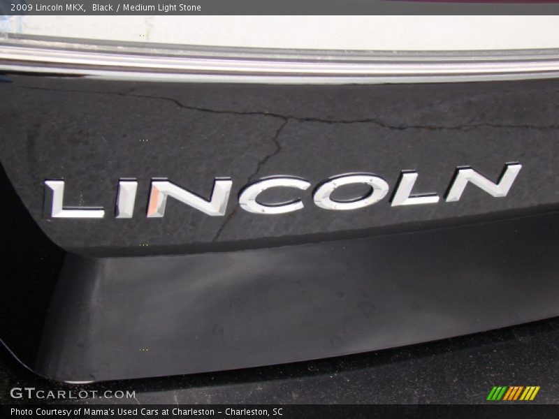 Black / Medium Light Stone 2009 Lincoln MKX