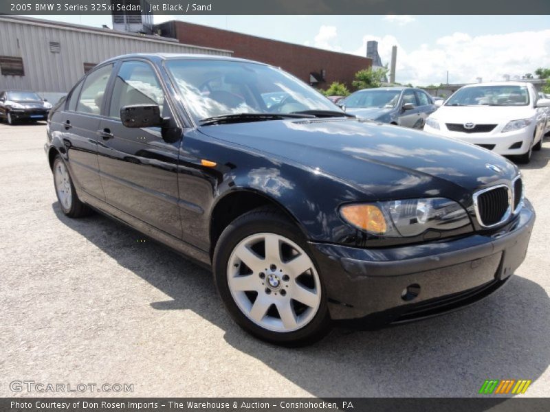 Jet Black / Sand 2005 BMW 3 Series 325xi Sedan