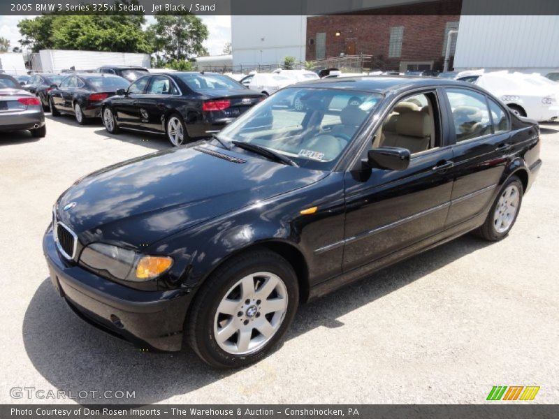Jet Black / Sand 2005 BMW 3 Series 325xi Sedan