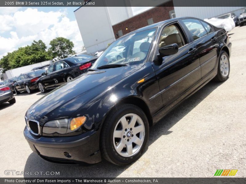Jet Black / Sand 2005 BMW 3 Series 325xi Sedan
