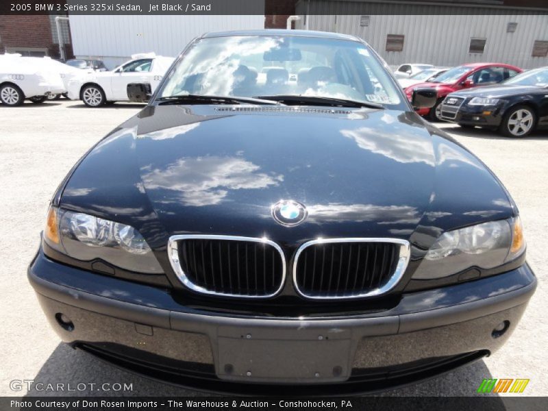 Jet Black / Sand 2005 BMW 3 Series 325xi Sedan