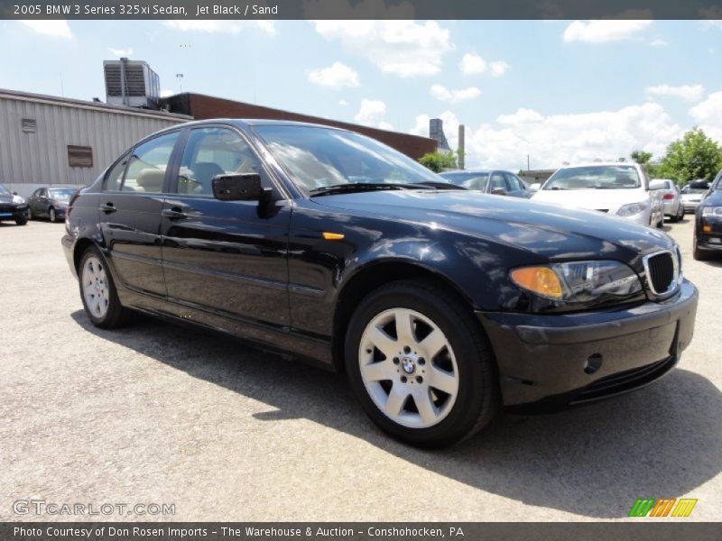 Jet Black / Sand 2005 BMW 3 Series 325xi Sedan