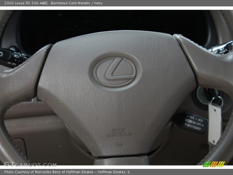 Burnished Gold Metallic / Ivory 2000 Lexus RX 300 AWD